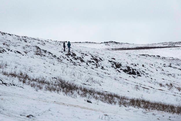 South Africa, snow in Underberg