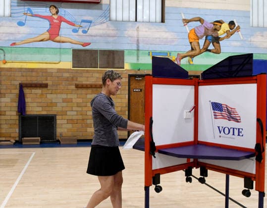 USA, Wisconsin primaries