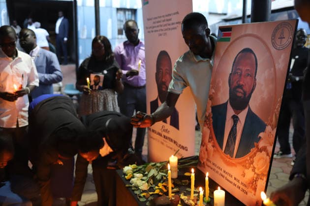 South Sudan, mourning Mayen Wol Jong