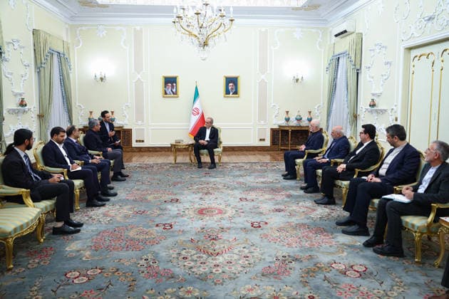 War in the Middle East; preparations for peace talks with President Massud Peseschkian