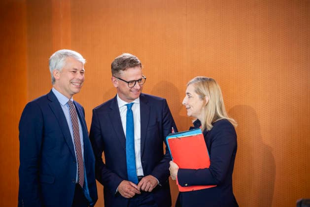 Berlin, Federal Cabinet meeting at the Chancellery