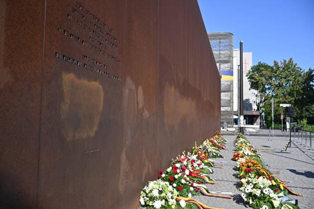 Berlin: Commemoration of the 65th anniversary of the construction of the Berlin Wall