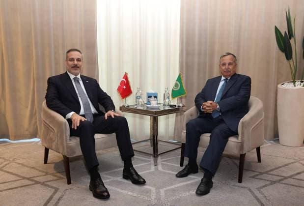 Egypt: Hakan Fidan meets Nabil Fahmy in El Alamein