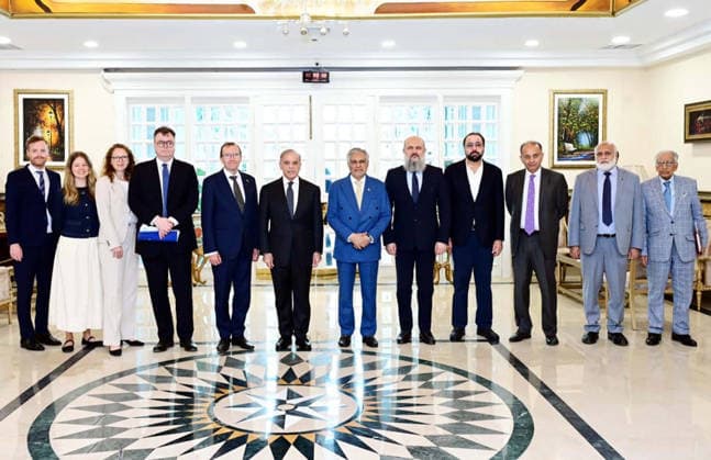 Pakistan: Meeting between Muhammad Shehbaz Sharif and Espen Barth Eide in Islamabad