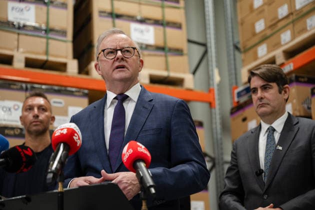 Australia: Anthony Albanese visits RK Solar and Consulting Services in Sydney