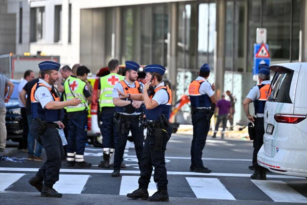 Belgium: Gas explosion in a building in Brussels