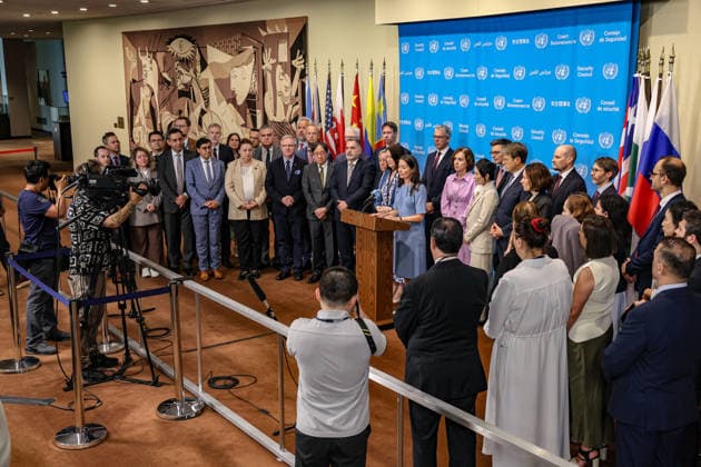 USA, United Nations: Christina Markus Lassen speaks out on the situation of Afghan women and girls in New York