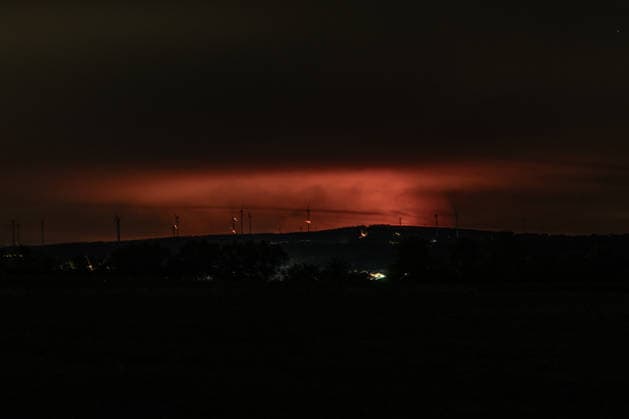 Belgium, forest fires in the High Fens