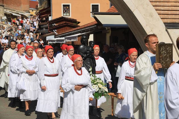 Croatia, Assumption of Mary celebrations in Marija Bistrica
