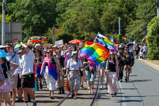 Saxony, CSD Vogtland in Plauen