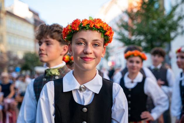 Czech Republic, Summer Folklore Festival in Prague