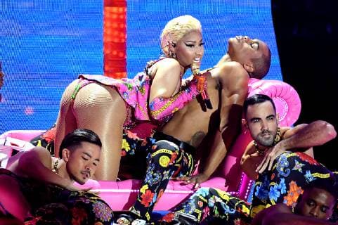 Nicki Minaj at the MTV Europe Music Awards