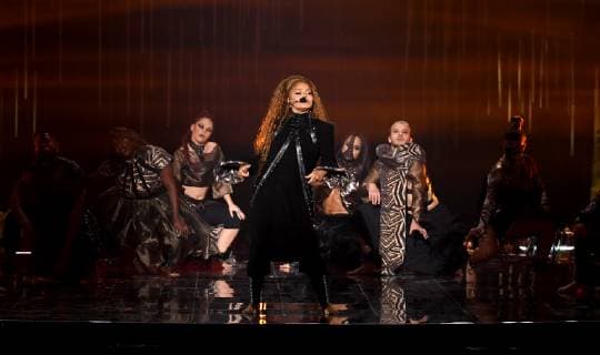 Janet Jackson at the MTV Europe Music Awards