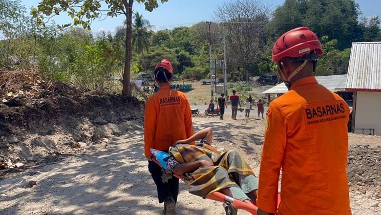 Earthquake in Indonesia, rescue operations in East Manggarai