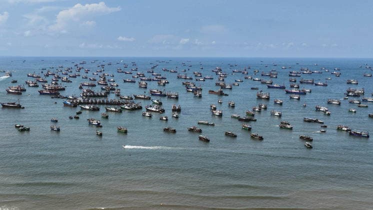 China: Start of the fishing season in the South China Sea