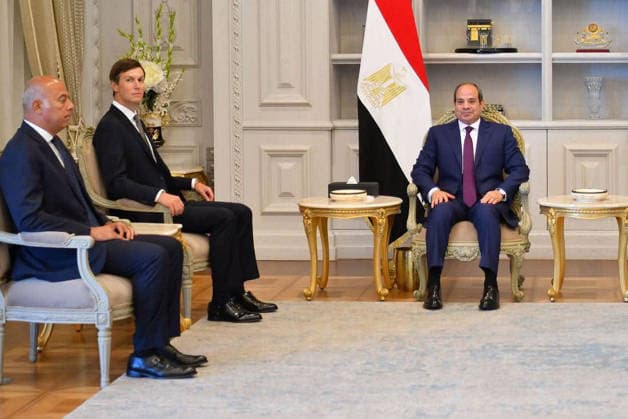 Egypt: Abdel Fatah al-Sisi welcomes Jared Kushner in New Alamein