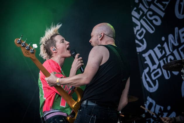Music, Highfield Festival, Deine Cousine concert
