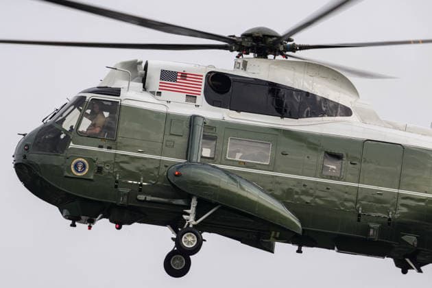 USA: Donald Trump back in Washington after a weekend in New Jersey