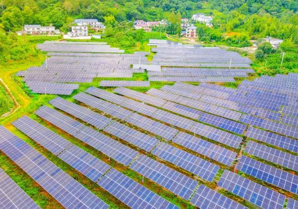 China, photovoltaic plant in Anqing