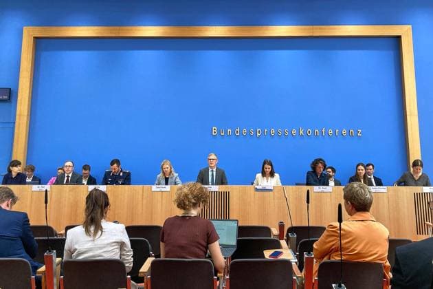 Berlin, Federal Press Conference: Government Press Conference