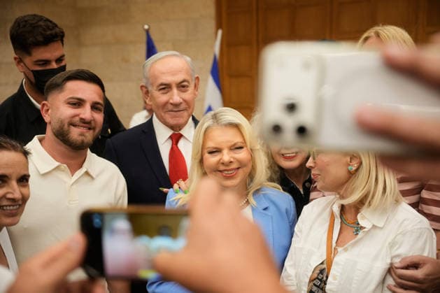 Israel: Benjamin Netanyahu at the Likud primaries in Jerusalem