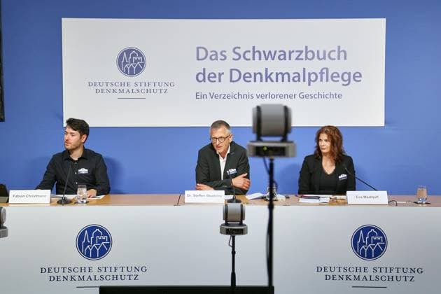 Berlin, German Foundation for the Preservation of Historical Monuments press conference