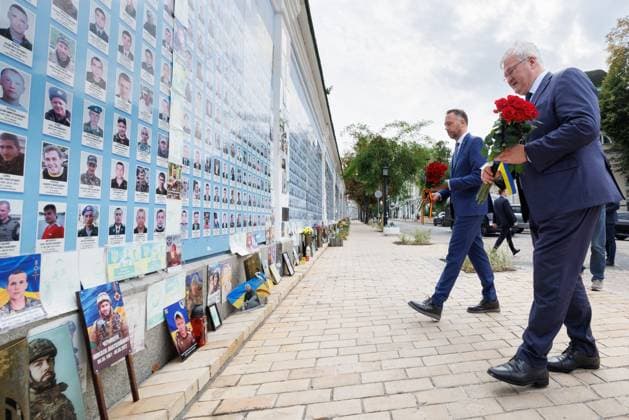 Ukraine: Maxime Prevot visits Kyiv