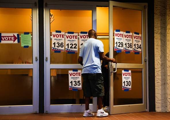 USA, Florida primaries