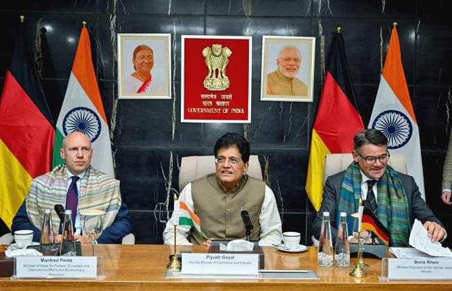 India: Boris Rhein visits New Delhi with a business delegation