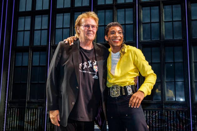 Celebrity: Howard Carpendale in the Michael Jackson musical in Hamburg