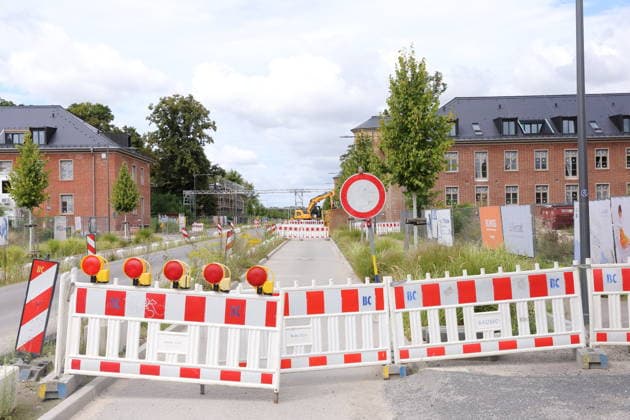 Brandenburg, construction work in Krampnitz, Potsdam