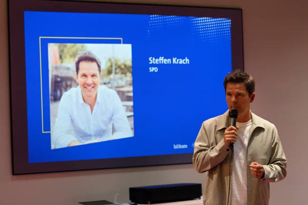Berlin, Bitkom Policy Pitch with Steffen Krach
