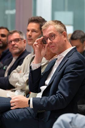 Berlin, Bitkom Policy Pitch with Stefan Evers