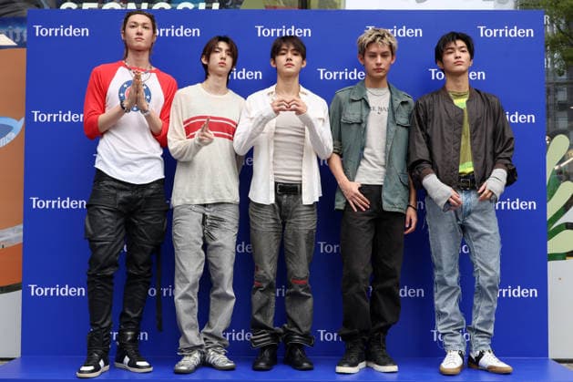 Celebrity, the band Cortis during a high-energy promotional event in Seoul