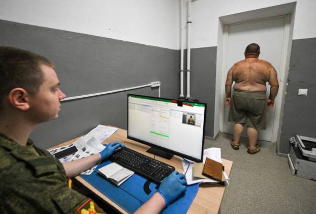 Russia: Impressions from a recruitment centre in the Moscow region