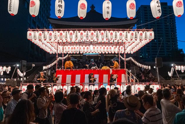 Japan, Kitamido Bon Odori Summer Festival in Osaka