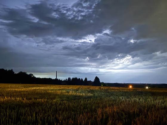 Saxony, severe weather in Plauen