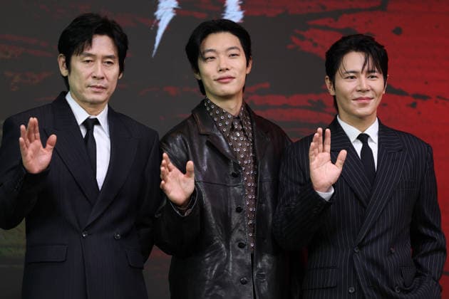 Film, Netflix, ‘The Mousetrap’ press event in Seoul