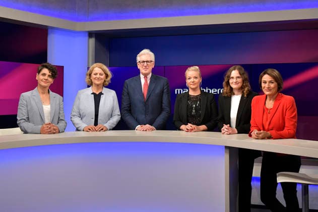 ARD talk show ‘maischberger’ in Berlin