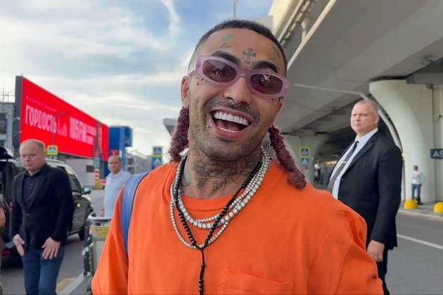 Rapper Lil Pump has arrived in Russia for a concert