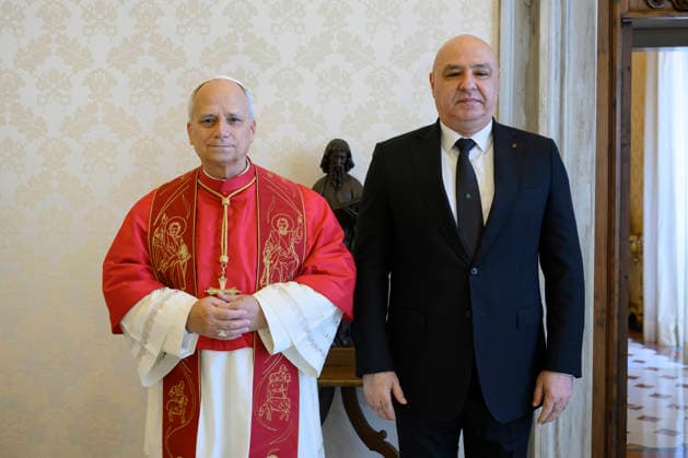 Vatican: Pope Leo XIV meets Joseph Khalil Aoun