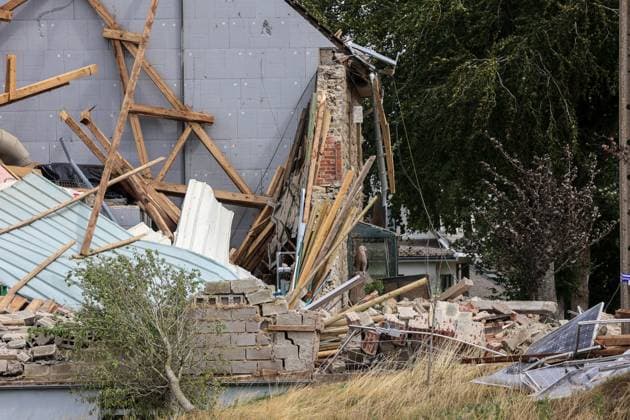 Belgium, storm damage in the Eifel