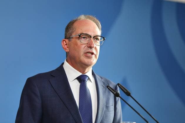 Berlin, Alexander Dobrindt press conference