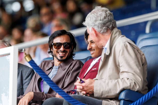 Celebrity, guests at the World Championships in Aachen, four-in-hand dressage