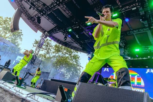 Music, 3OH!3 concert in New York City