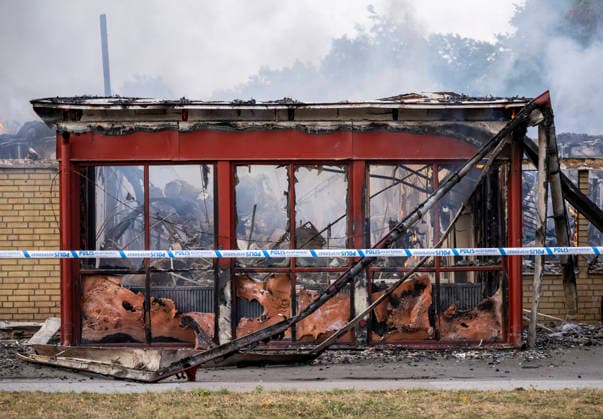 Sweden: Major fire at a nursery in Landskrona