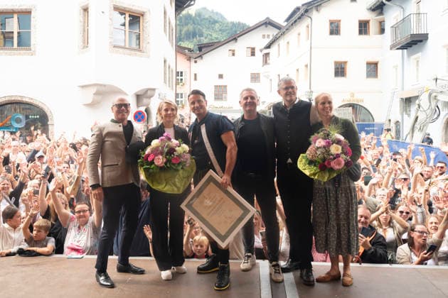 Celebrity: Andreas Gabalier’s press conference in Kitzbühel