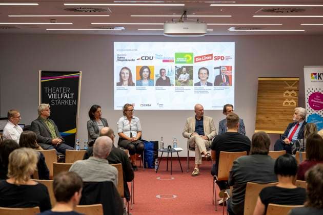 Saxony-Anhalt, Creative Industries Election Forum in Halle an der Saale