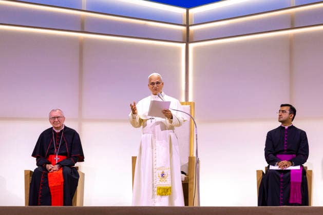 Pope Leo XIV attends the Meeting for Friendship Among Peoples in Rimini