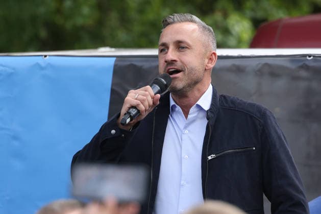 Saxony-Anhalt: AfD election campaign with Ulrich Siegmund in Merseburg